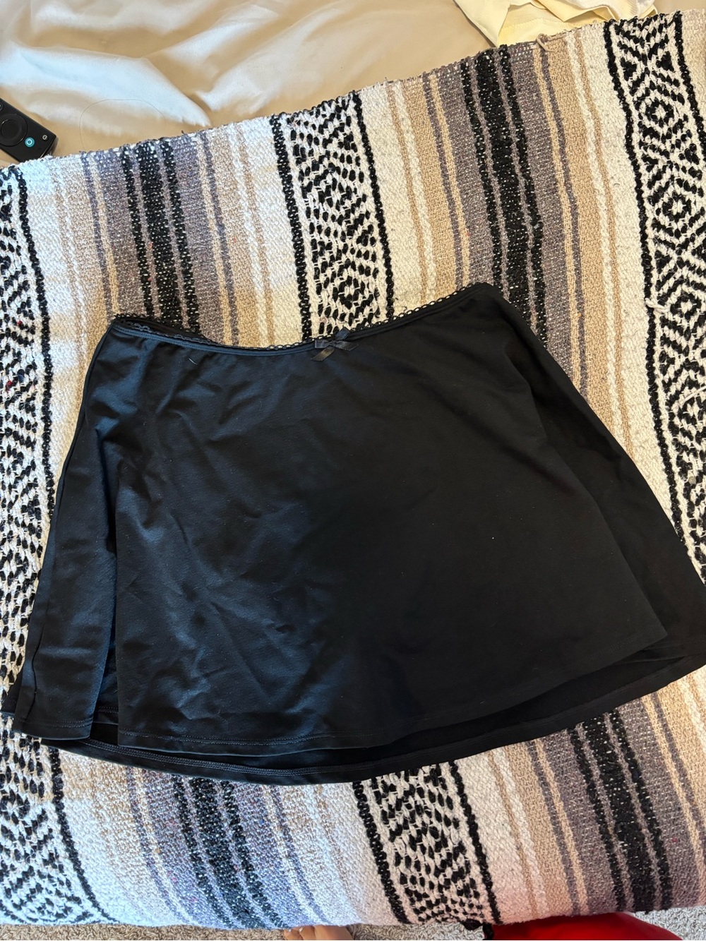 Black Skater Skirt with shorts